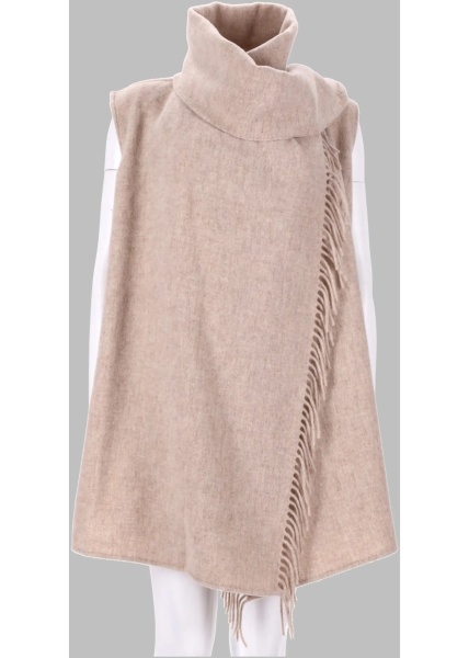 Esarfa Gilet Con Sciarpa In Lana