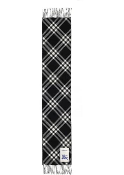 Esarfa Sciarpa In Cashmere Check
