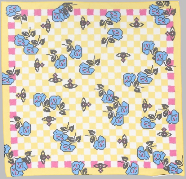 Fulare Foulard "Pixel Rose"