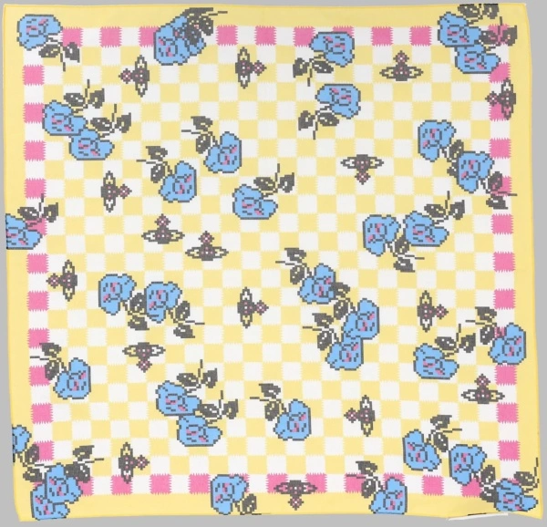 Fulare Foulard "Pixel Rose"