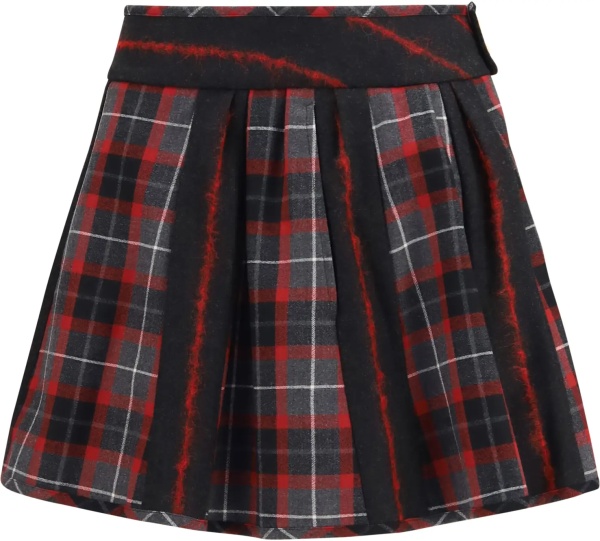 Fusta Bell virgin wool mini Skirt