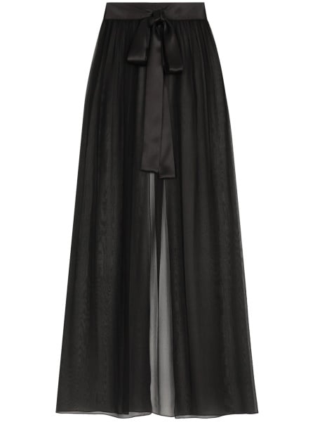 Fusta cu pliuri Dolce & Gabbana neagra