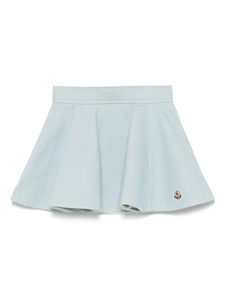 Fusta de blugi Moncler albastra