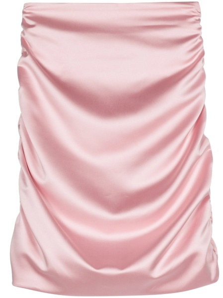 Fusta Fiorucci roz din polyester si spandex/elastan