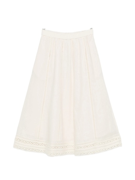 Fusta Max Mara neutra din in