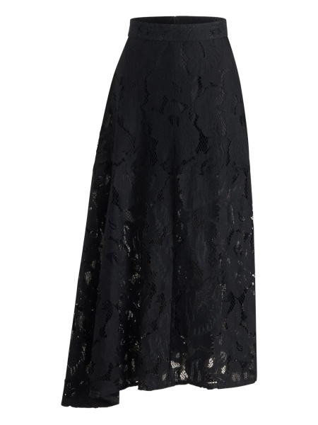 Fusta Patou neagra din bumbac organic