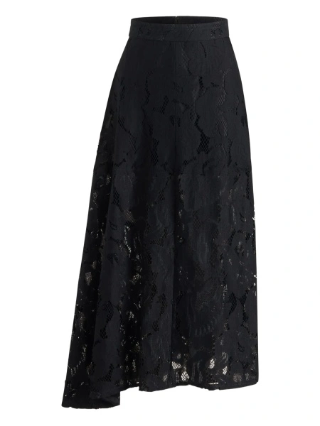 Fusta Patou neagra din bumbac organic