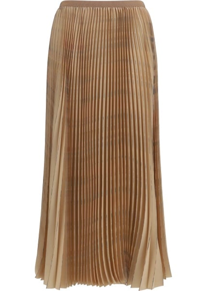 Fusta Pleated midi Skirt