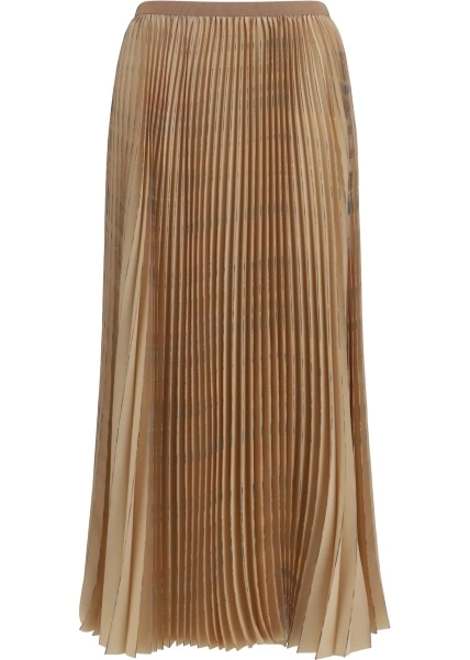 Fusta Pleated midi Skirt