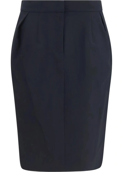 Fusta Pleated midi Skirt
