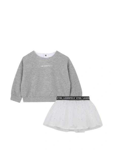 Fusta tutu Karl Lagerfeld gri