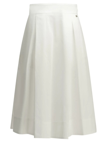 Fuste A-line midi skirt