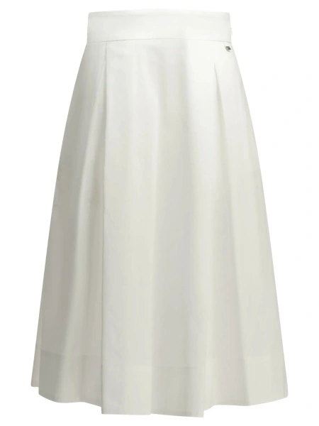 Fuste A-line midi skirt