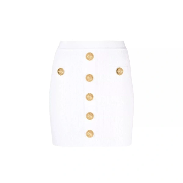 Fuste Balmain Stretch Mini Skirt