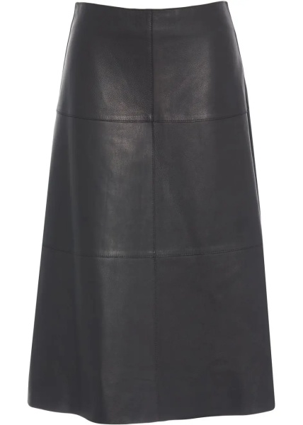 Fuste Leather skirt 'Rhea'