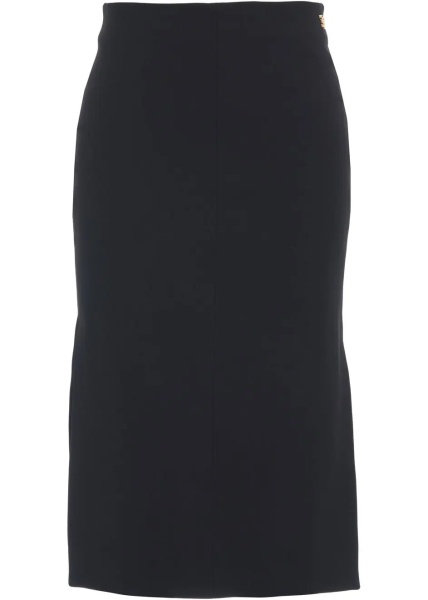 Fuste Midi skirt with logo details