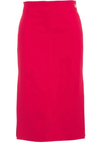 Fuste Midi skirt with logo details