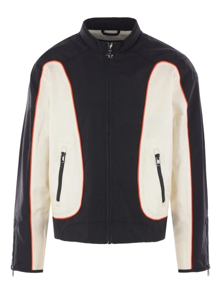 Geaca biker Diesel neagra