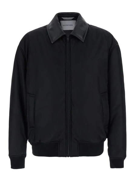 Geaca bomber Balenciaga neagra
