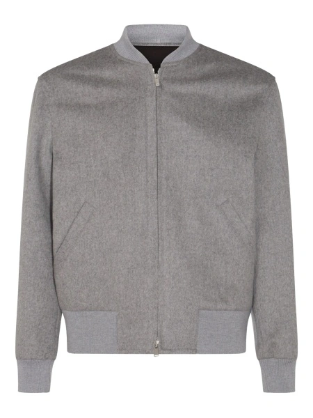 Geaca bomber Lardini gri