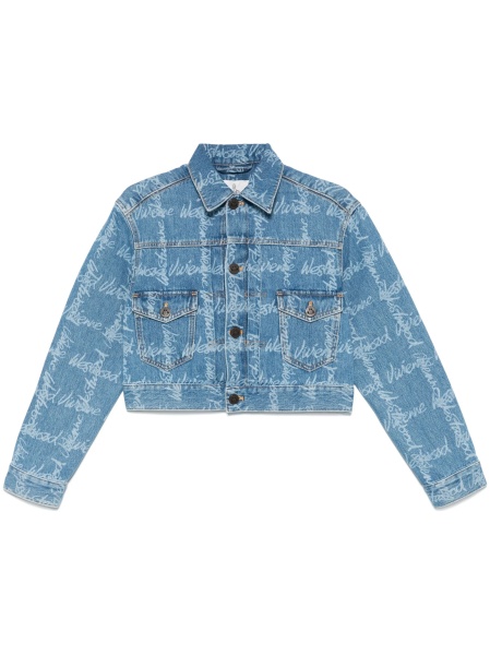 Geaca de blugi Vivienne Westwood albastra