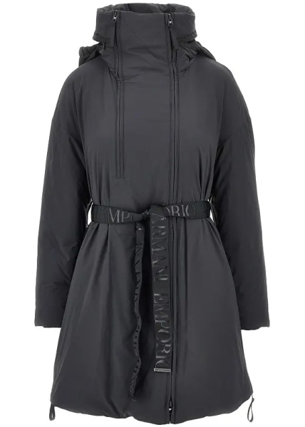 Geaca de Iarna Down parka coat with belt