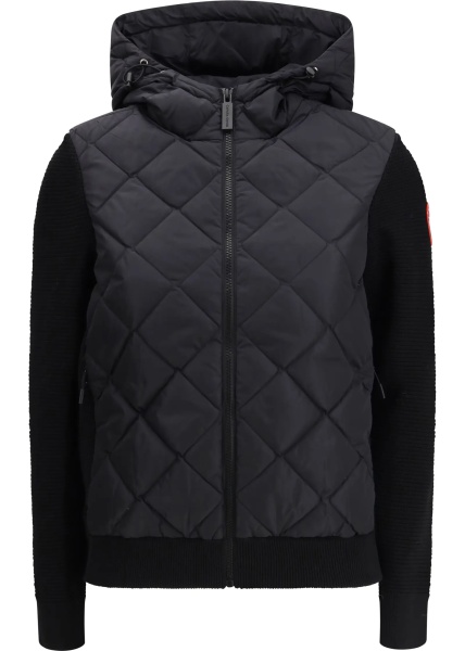 Geaca de Iarna HyBridge® quilted knit hooded Down Jacket