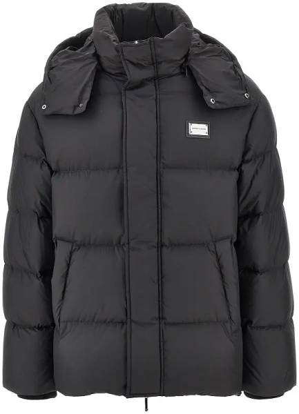 Geaca de Iarna Logo plate down jacket
