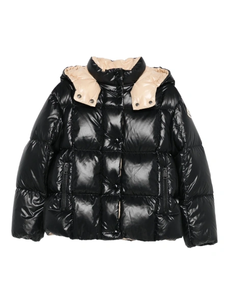 Geaca de iarna Moncler albastra din poliamida