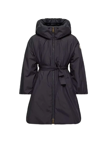 Geaca de iarna Moncler neagra din polyester