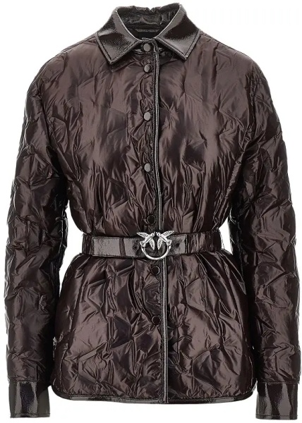 Geaca de Iarna Padded nylon jacket with belt
