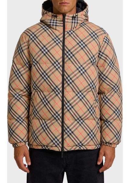 Geaca de Iarna Reversible Snowdonia Check Down Jacket