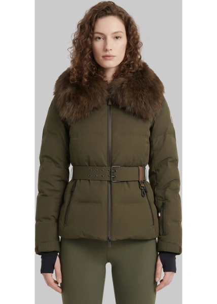 Geaca de Iarna Sioule Short Down Jacket With Fur