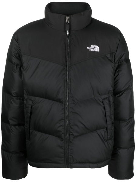 Geaca de iarna The North Face neagra din polyester