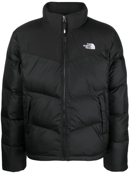 Geaca de iarna The North Face neagra din polyester