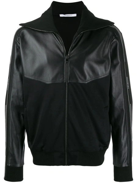 Geaca de piele Givenchy neagra