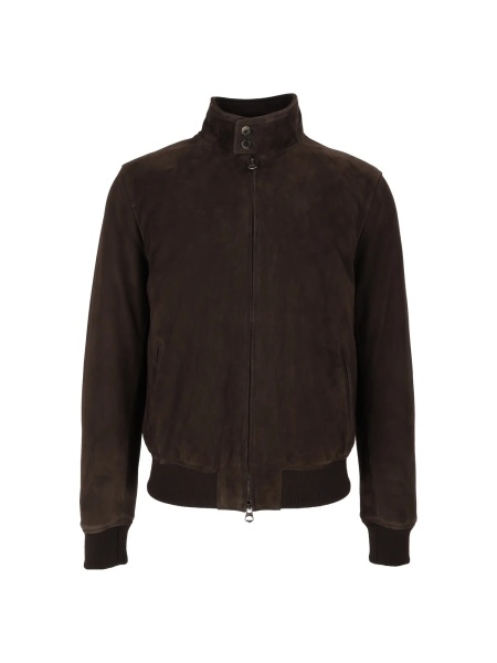 Geaca de Piele NUVOLA-LIGHT SUEDE-DOWN BROWN S802