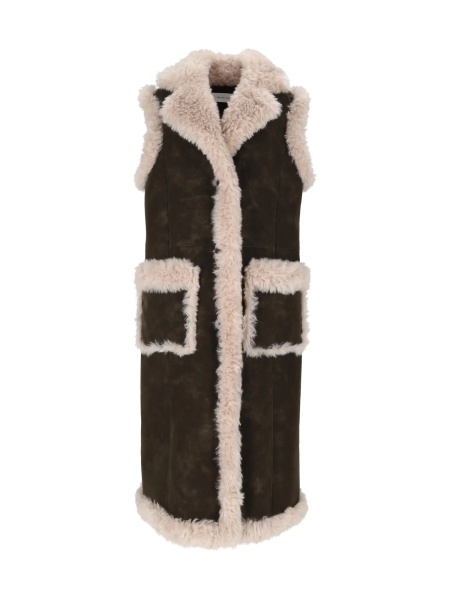 Geaca de Piele WOMAN FAKE FUR WAISTCOAT