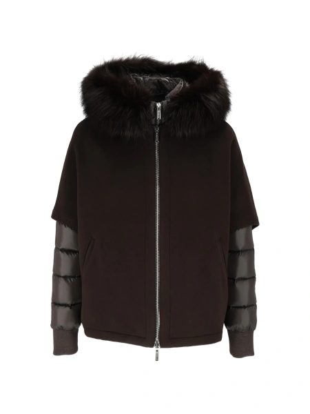Geaca Oversize Moorer maro