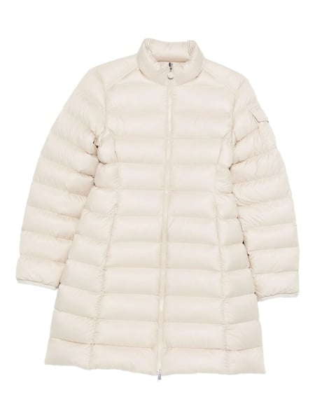 Geaca Parka Moncler neutra din polyester
