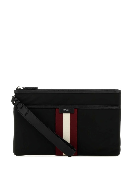 Geanta de mana Bally neagra din nylon