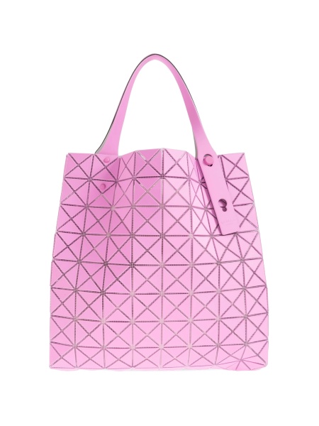 Geanta de mana BAO BAO ISSEY MIYAKE roz din pvc si polyester