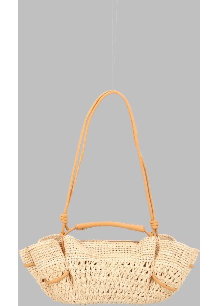 Geanta de mana Borsa "Arta" Mini In Rafia Crochet