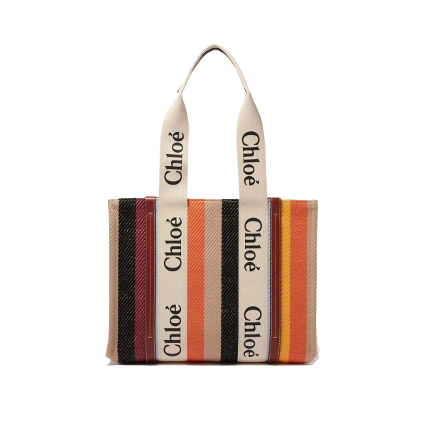 Geanta de mana Chloé Woody Medium Tote Bag