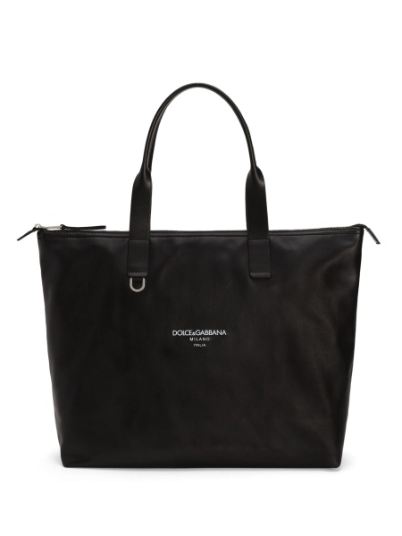Geanta de mana Dolce & Gabbana neagra din piele