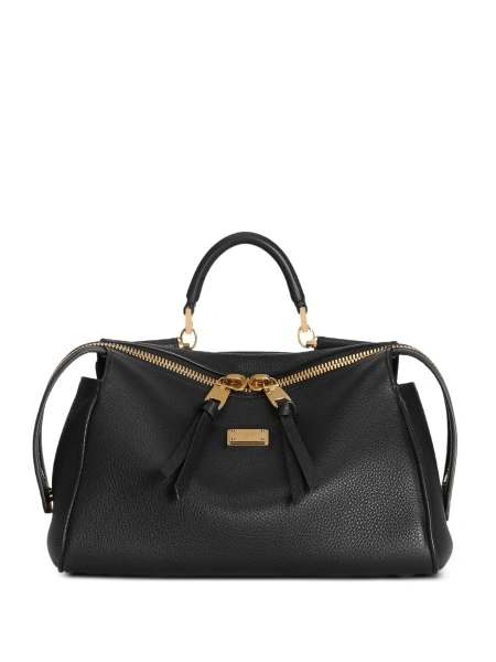 Geanta de mana Dolce & Gabbana neagra din piele
