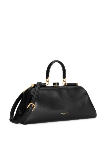 Geanta de mana Dolce & Gabbana neagra din piele