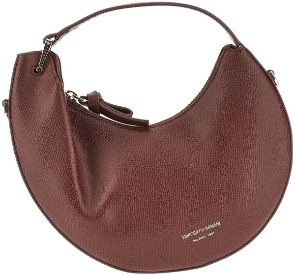 Geanta de mana 'Emporio Armani 1981' leather mini hobo bag