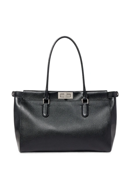 Geanta de mana Fendi neagra din piele