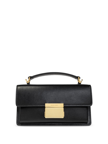 Geanta de mana Golden Goose neagra din piele